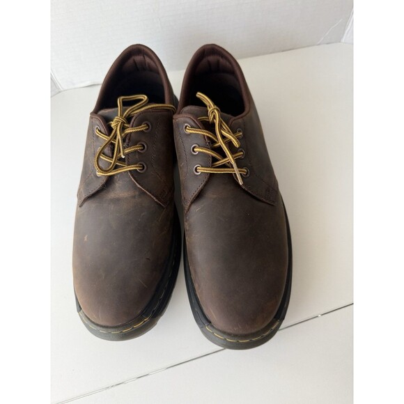Dr. Martens Crewson Lo Shoes Mens Size 12 Oxford Doc Marten Leather Brown NWOT main image 12